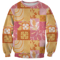 Aloha Hawaii Quilt Floral Patchwork Style Sweatshirt LT14 Unisex Multicolor - Polynesian Pride