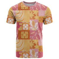 Aloha Hawaii Quilt Floral Patchwork Style T Shirt LT14 Multicolor - Polynesian Pride