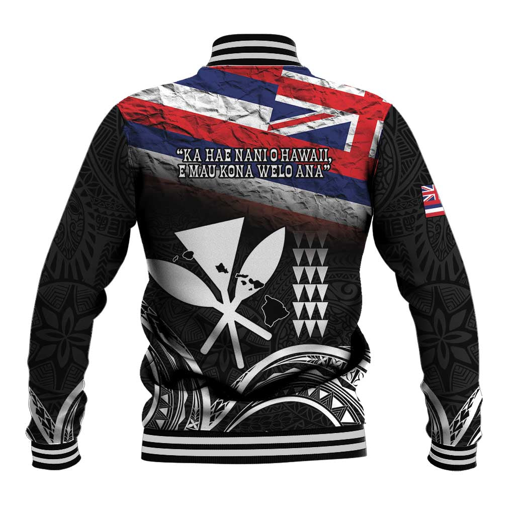 Hawaii Independence Day Baseball Jacket La Kuokoa - Happy 28th November LT14 - Polynesian Pride