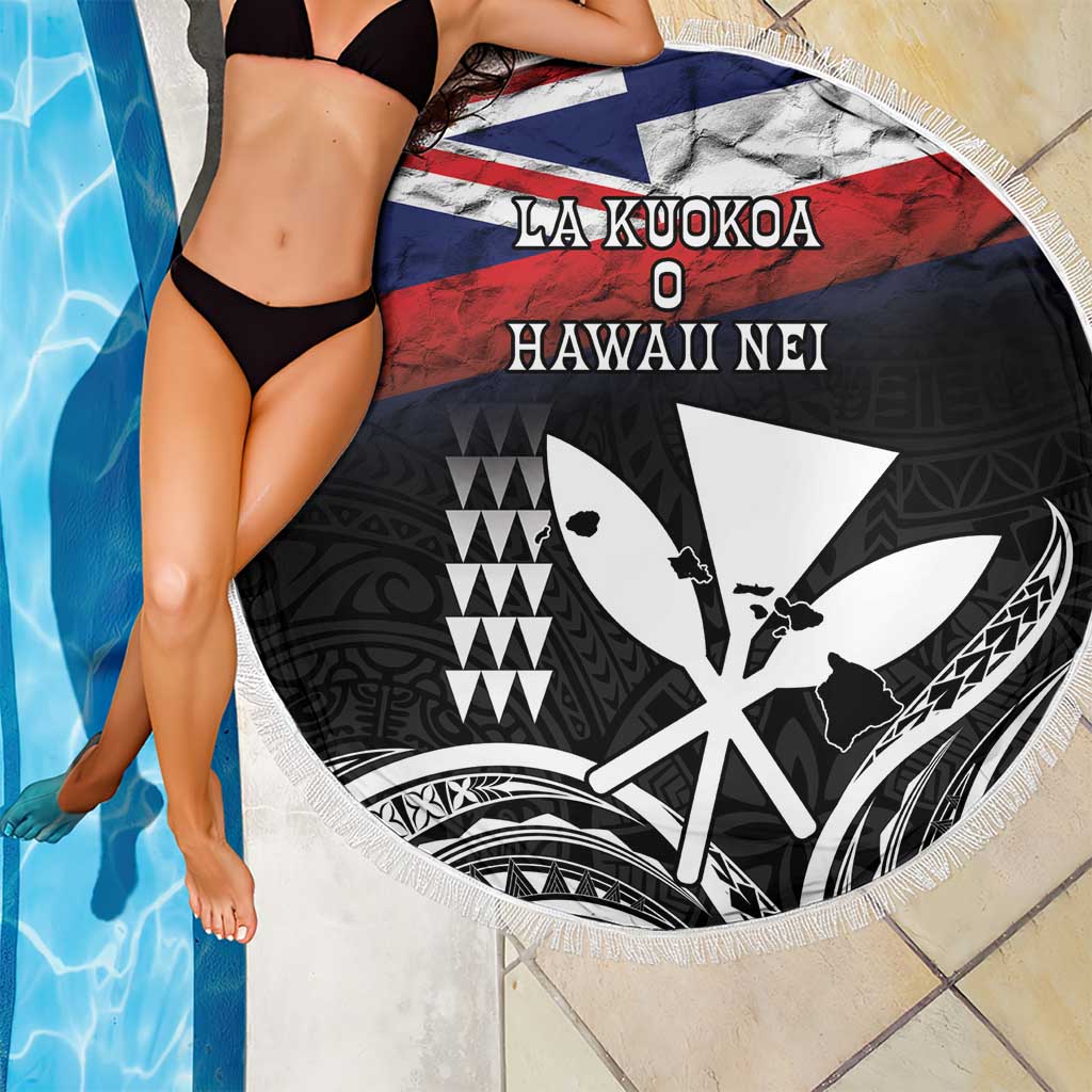 Hawaii Independence Day Beach Blanket La Kuokoa - Happy 28th November LT14 - Polynesian Pride