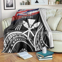 Hawaii Independence Day Blanket La Kuokoa - Happy 28th November LT14 Black - Polynesian Pride