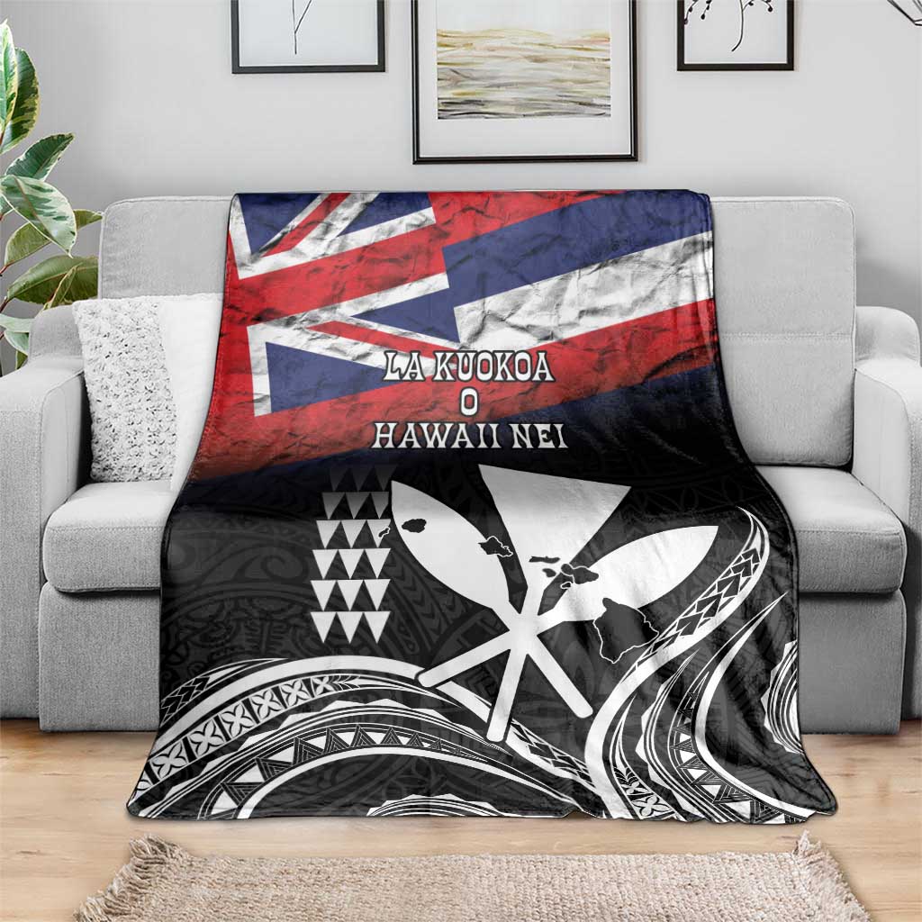 Hawaii Independence Day Blanket La Kuokoa - Happy 28th November LT14 - Polynesian Pride