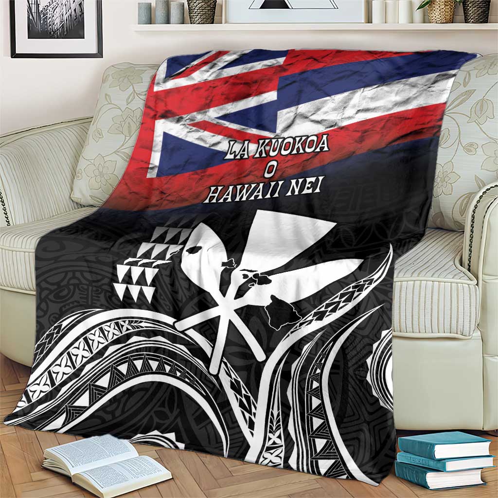 Hawaii Independence Day Blanket La Kuokoa - Happy 28th November LT14 - Polynesian Pride