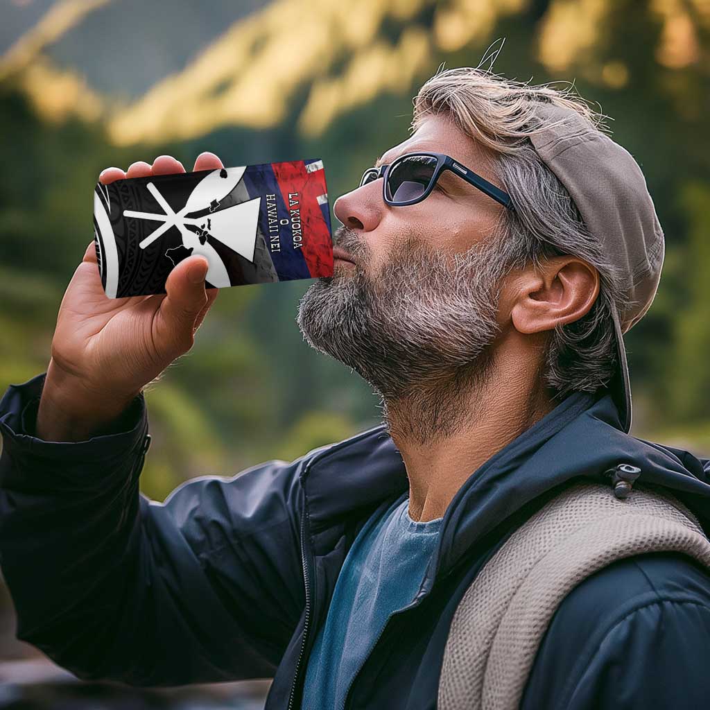 Hawaii Independence Day 4 in 1 Can Cooler Tumbler La Kuokoa - Happy 28th November