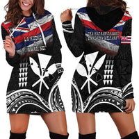 Hawaii Independence Day Hoodie Dress La Kuokoa - Happy 28th November LT14 - Polynesian Pride