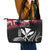 Hawaii Independence Day Leather Tote Bag La Kuokoa - Happy 28th November