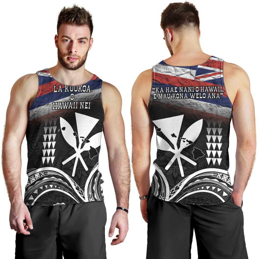Hawaii Independence Day Men Tank Top La Kuokoa - Happy 28th November LT14 - Polynesian Pride