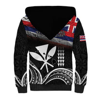 Hawaii Independence Day Sherpa Hoodie La Kuokoa - Happy 28th November LT14 - Polynesian Pride