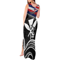 Hawaii Independence Day Tank Maxi Dress La Kuokoa - Happy 28th November LT14 - Polynesian Pride