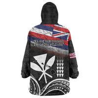 Hawaii Independence Day Wearable Blanket Hoodie La Kuokoa - Happy 28th November LT14 - Polynesian Pride