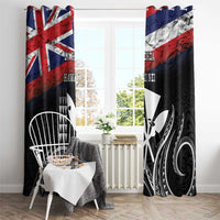Hawaii Independence Day Window Curtain La Kuokoa - Happy 28th November LT14 - Polynesian Pride