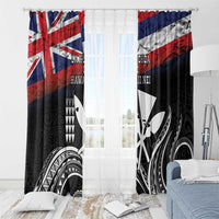 Hawaii Independence Day Window Curtain La Kuokoa - Happy 28th November LT14 - Polynesian Pride
