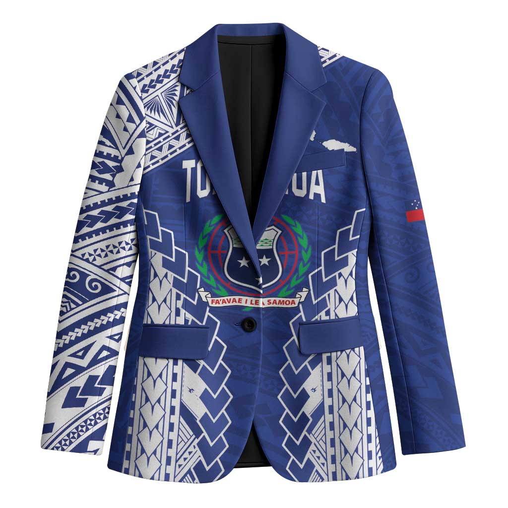 Toa Samoa Rugby Custom Blazer Go Champions Pacific Samoan Pattern - Polynesian Pride