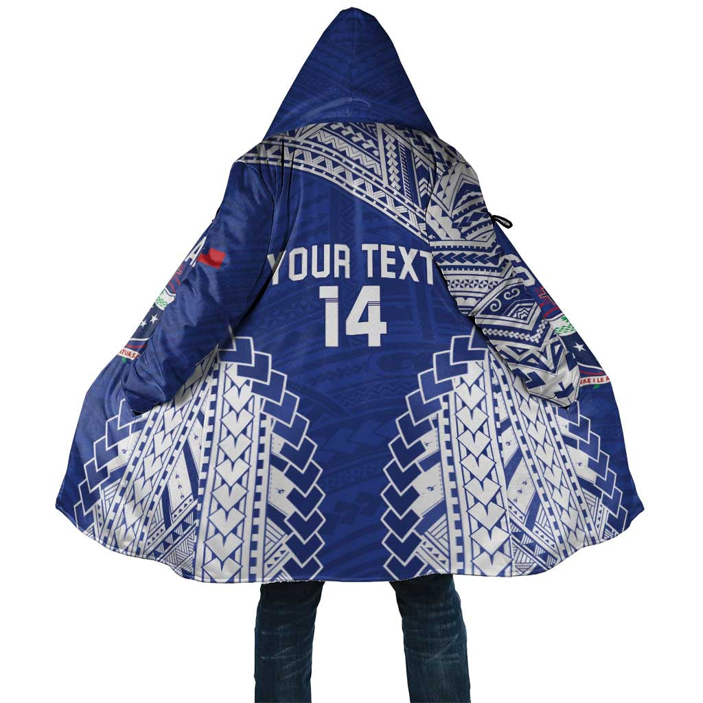 Toa Samoa Rugby Custom Cloak Go Champions Pacific Samoan Pattern - Polynesian Pride