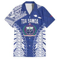 Toa Samoa Rugby Custom Family Matching Long Sleeve Bodycon Dress and Hawaiian Shirt Go Champions Pacific Samoan Pattern - Polynesian Pride