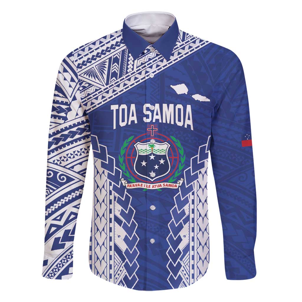 Toa Samoa Rugby Custom Family Matching Short Sleeve Bodycon Dress and Hawaiian Shirt Go Champions Pacific Samoan Pattern - Polynesian Pride