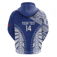Toa Samoa Rugby Custom Hoodie Go Champions Pacific Samoan Pattern - Polynesian Pride