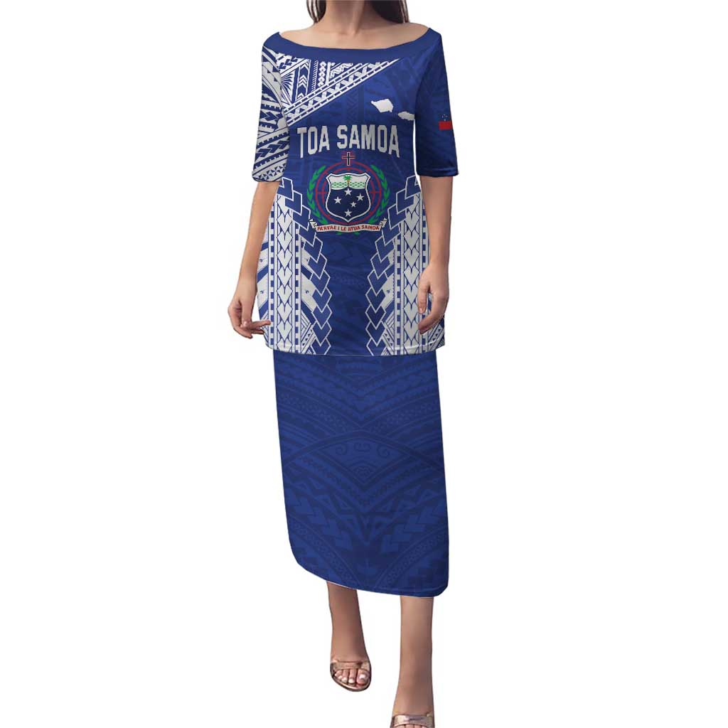 Toa Samoa Rugby Custom Puletasi Go Champions Pacific Samoan Pattern - Polynesian Pride