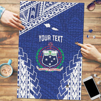 Toa Samoa Rugby Custom Puzzle Go Champions Pacific Samoan Pattern - Polynesian Pride