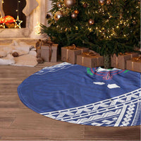 Toa Samoa Rugby Tree Skirt Go Champions Pacific Samoan Pattern - Polynesian Pride