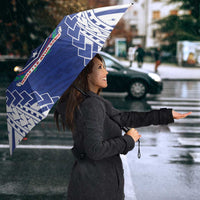 Toa Samoa Rugby Custom Umbrella Go Champions Pacific Samoan Pattern - Polynesian Pride
