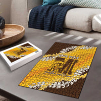 Personalized Mililani Hawaii High School Puzzle Puakenikeni Lei Hawaiian Pattern LT14 - Polynesian Pride