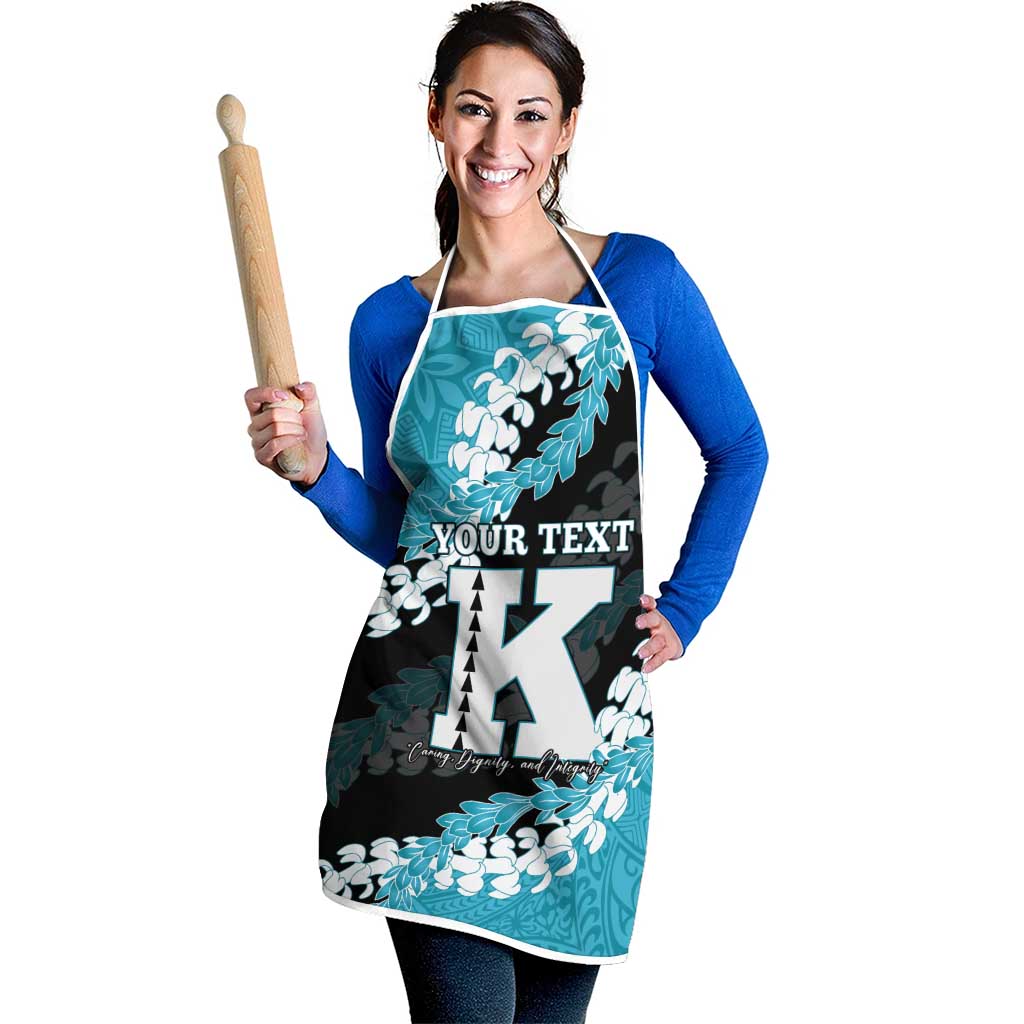 Personalized Kapolei Hawaii High School Apron Puakenikeni Lei Hawaiian Pattern LT14 - Polynesian Pride