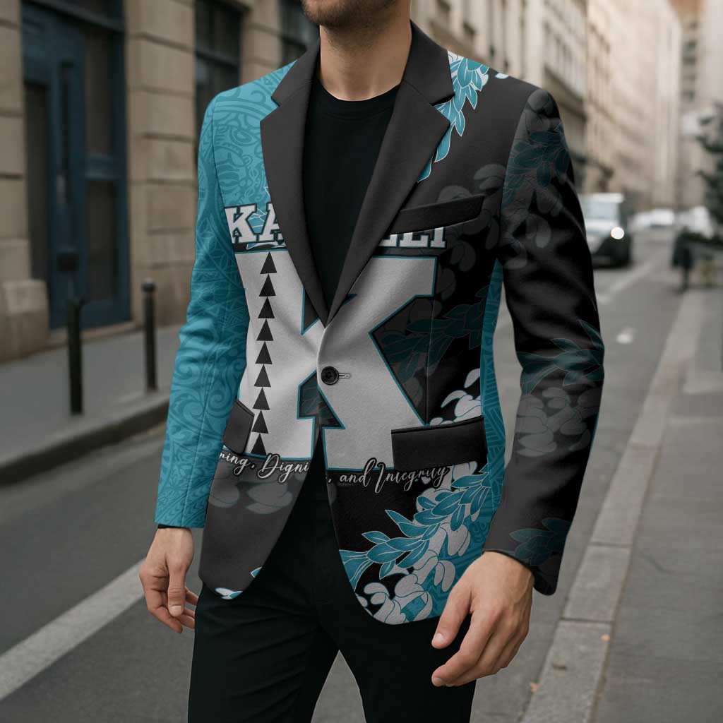 Personalized Kapolei Hawaii High School Blazer Puakenikeni Lei Hawaiian Pattern - Polynesian Pride