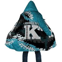 Personalized Kapolei Hawaii High School Cloak Puakenikeni Lei Hawaiian Pattern LT14 Unisex Teal - Polynesian Pride