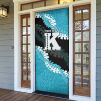 Personalized Kapolei Hawaii High School Door Cover Puakenikeni Lei Hawaiian Pattern LT14 - Polynesian Pride