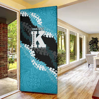 Personalized Kapolei Hawaii High School Door Cover Puakenikeni Lei Hawaiian Pattern LT14 - Polynesian Pride