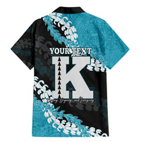 Personalized Kapolei Hawaii High School Family Matching Mermaid Dress and Hawaiian Shirt Puakenikeni Lei Hawaiian Pattern - Polynesian Pride
