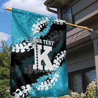 Personalized Kapolei Hawaii High School Garden Flag Puakenikeni Lei Hawaiian Pattern - Polynesian Pride
