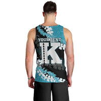 Personalized Kapolei Hawaii High School Men Tank Top Puakenikeni Lei Hawaiian Pattern LT14 - Polynesian Pride