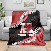 Personalized Kalani Hawaii High School Blanket Puakenikeni Lei Hawaiian Pattern - Polynesian Pride