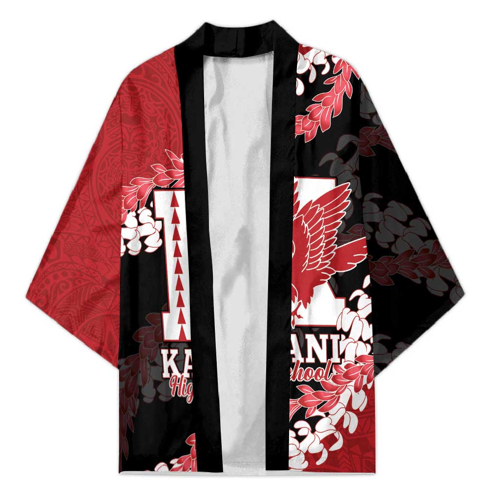 Personalized Kalani Hawaii High School Kimono Puakenikeni Lei Hawaiian Pattern - Polynesian Pride