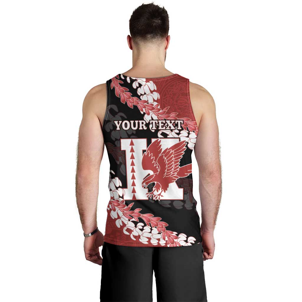 Personalized Kalani Hawaii High School Men Tank Top Puakenikeni Lei Hawaiian Pattern LT14 - Polynesian Pride