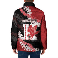 Personalized Kalani Hawaii High School Padded Jacket Puakenikeni Lei Hawaiian Pattern LT14 - Polynesian Pride