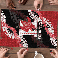 Personalized Kalani Hawaii High School Puzzle Puakenikeni Lei Hawaiian Pattern LT14 - Polynesian Pride
