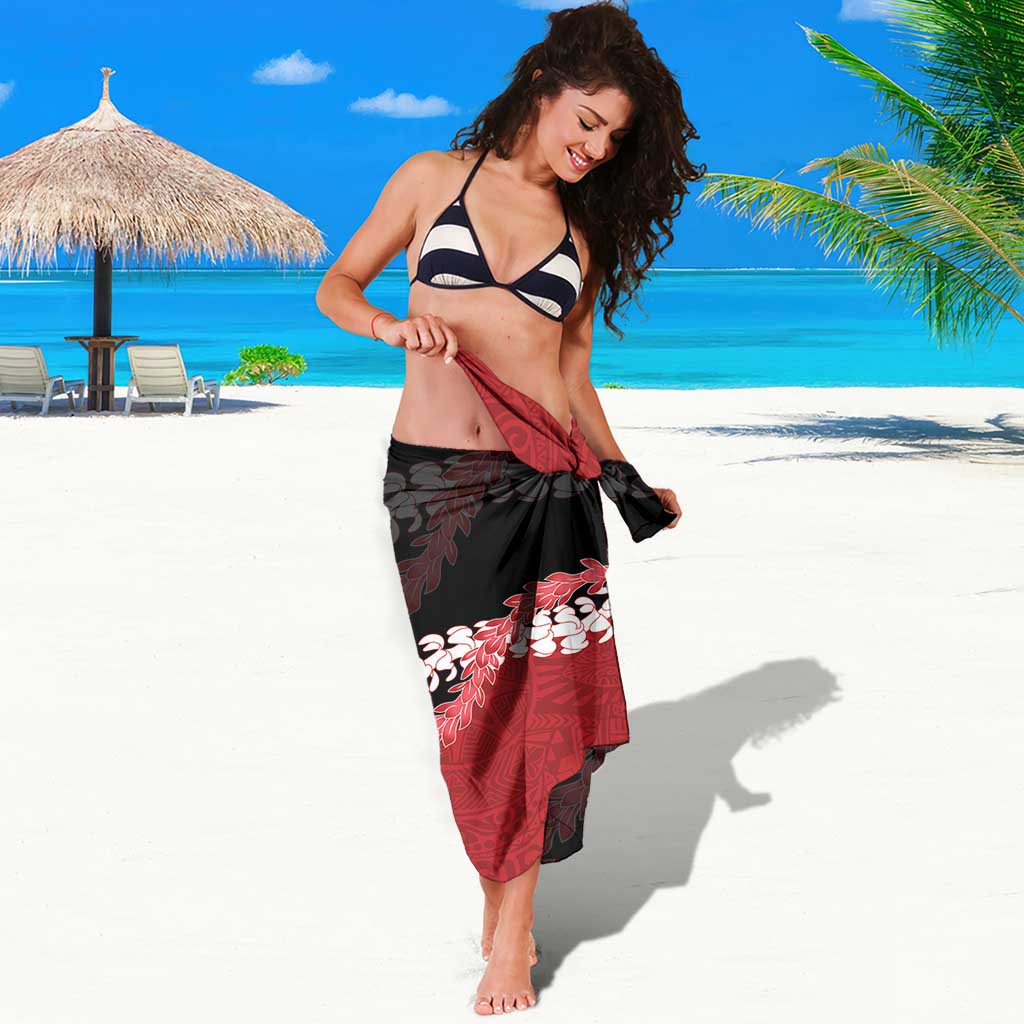 Personalized Kalani Hawaii High School Sarong Puakenikeni Lei Hawaiian Pattern - Polynesian Pride
