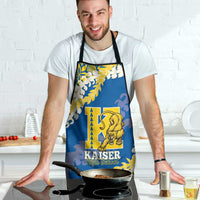 Kaiser Hawaii High School Apron Puakenikeni Lei Hawaiian Pattern - Polynesian Pride