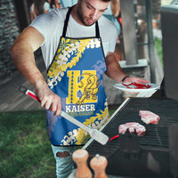 Kaiser Hawaii High School Apron Puakenikeni Lei Hawaiian Pattern - Polynesian Pride