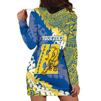 Personalized Kaiser Hawaii High School Hoodie Dress Puakenikeni Lei Hawaiian Pattern LT14 - Polynesian Pride