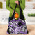 Purple Polynesian Grocery Bag Hammerhead Shark Tattoo Royal Plumeria Gradient