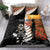 Custom New Zealand Silver Fern Rugby ANZAC Day Bedding Set 2024 All Black Tiki Mascot