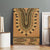 Brown African Dashiki With Fijian Tapa Pattern Canvas Wall Art