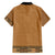 Brown African Dashiki With Fijian Tapa Pattern Family Matching Short Sleeve Bodycon Dress and Hawaiian Shirt