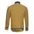 Gold African Dashiki With Fijian Tapa Pattern Long Sleeve Button Shirt