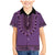 Purple African Dashiki With Fijian Tapa Pattern Family Matching Mermaid Dress and Hawaiian Shirt