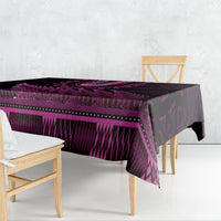 Pink African Dashiki With Aotearoa Maori Tablecloth Paua Shell Mix Silver Fern LT14 - Polynesian Pride